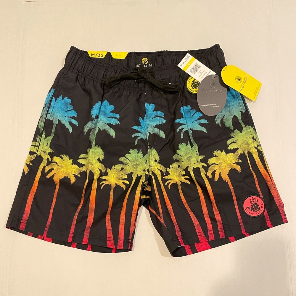 Body Glove Gradient Palm Men’s Swim shorts Size M
